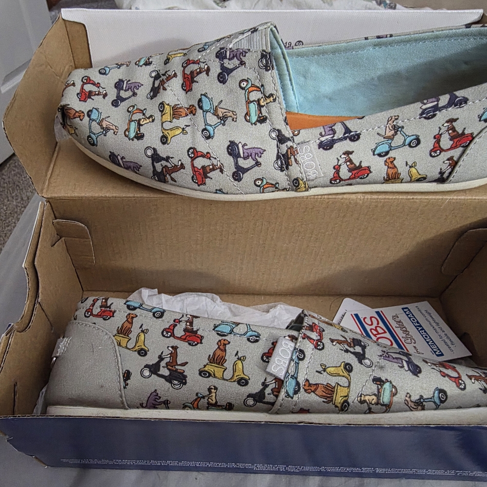 Skechers Women's Scooter Print Slippers - Multicolor